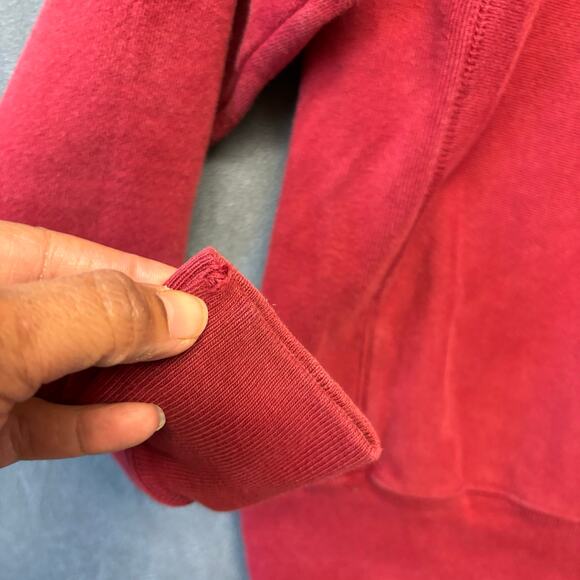 Vintage Champion Reverse Weave Hoodie Sweatshirt Mens Small Heavy-Duty Grunge - Picture 4 of 12